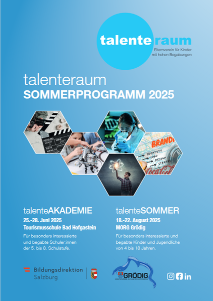 talenteraum sommerprogramm